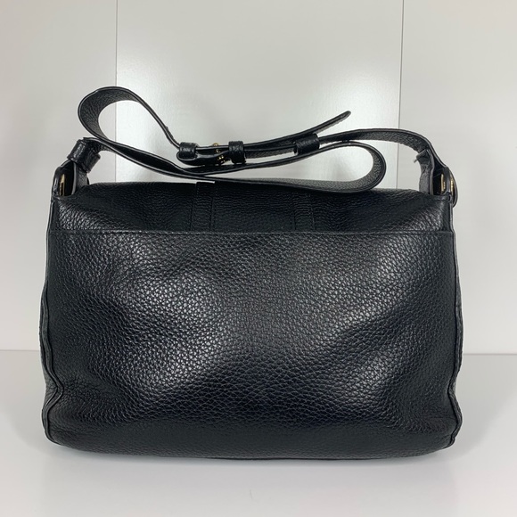 Authentic Michael Kors Black Pebbled Leather - Picture 2 of 2